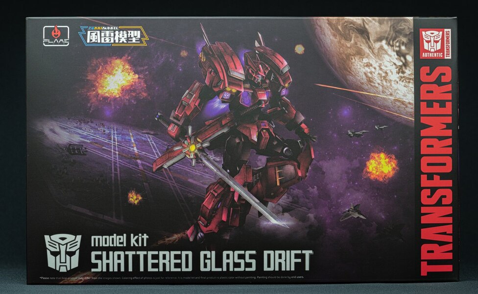 Flame Toys Furai Model Kit Shattered Glass Drift New Figure Images  (4 of 5)